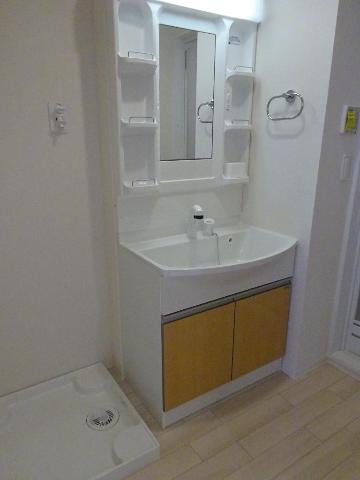 パークサイド八幡宿の洗面所|洗面