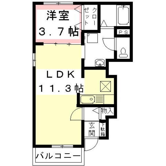 エレガンシアの間取り