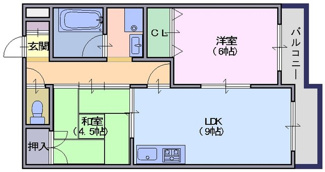 【間取り】 | リバーサイド川端