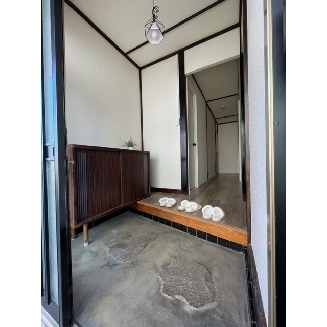 裾野市深良の一戸建ての玄関