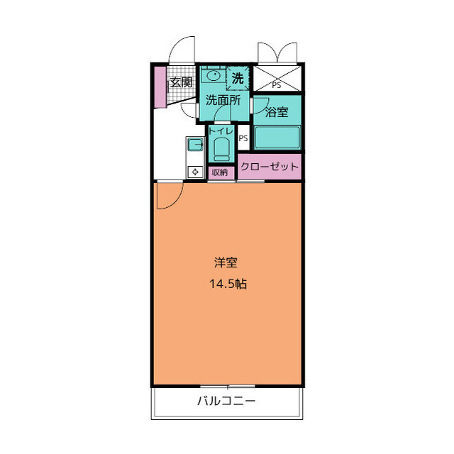 ユニハイムの間取り