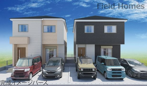 座間市栗原中央1丁目新築戸建て　2期2号棟の外観|外観イメージ「座間市栗原中央1丁目新築戸建て」