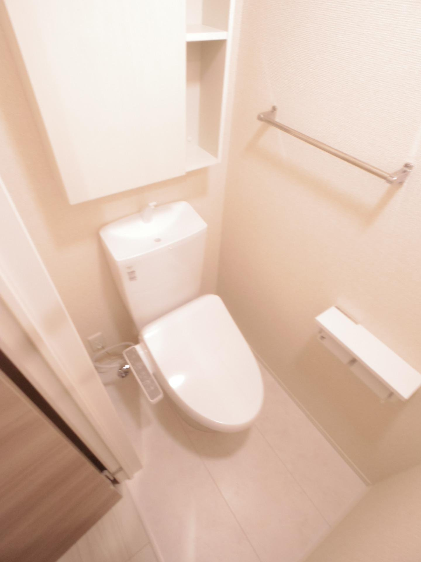 パークサイドアサミＡ棟のトイレ|※他号室写真です