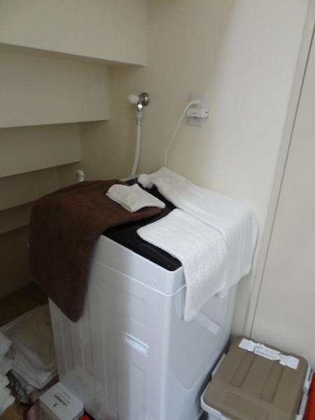大正プロジェクトの洗面所|★共用部の洗濯置き場★