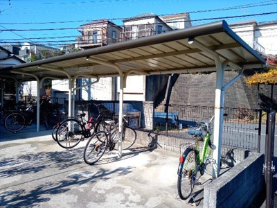 【その他】 | レオパレスＯＨＹＡＴＯ　Ⅱ | 駐輪場　原付＆自転車のみ駐輪可能