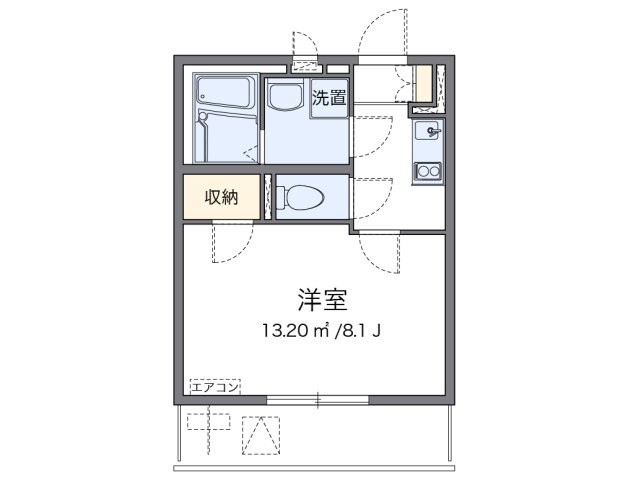 【間取り】 | レオネクストサンドリーム | 代表的な間取のため実際の間取とは異なる場合があります