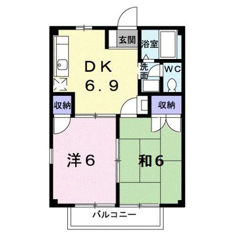 プラスパの間取り