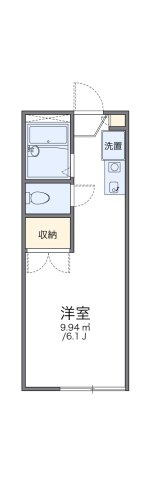 レオパレス駒の舞の間取り