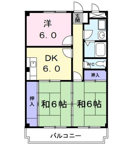 レジデンス柳森の間取り