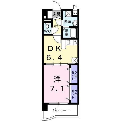 サン・プラシードの間取り