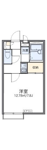 レオパレス沙羅ノ木の間取り