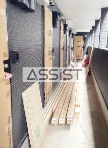 杉並区松庵３丁目のアパートのロビー