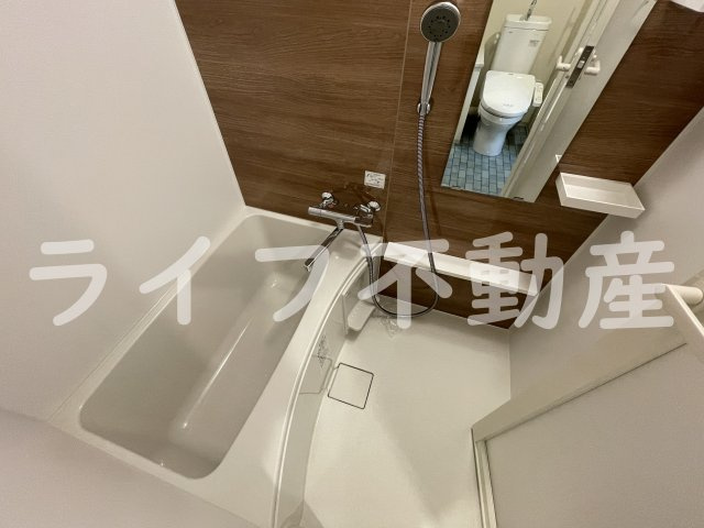 セイワパレス大今里の浴室|落ち着いた空間のお風呂です