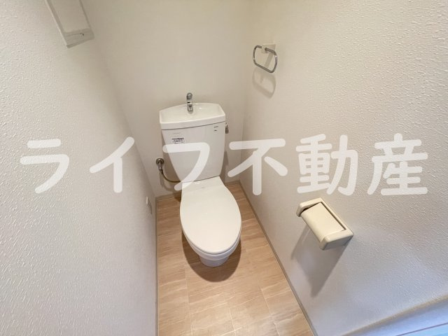 アルカンシェルのトイレ|清潔感のあるトイレです