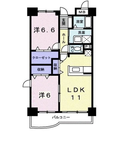 【間取り】 | グランドプレステージ熊谷