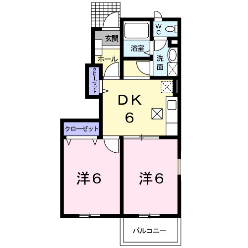 【間取り】 | ポポラーレⅡ
