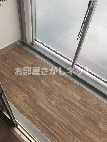 クレヴィスタ板橋西台Ⅲ【おとり物件なし】#学生・社会人にオススメ！初期費用分割払いOK！のバルコニー