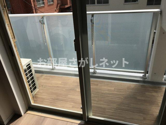 クレヴィスタ板橋西台Ⅲ【おとり物件なし】#学生・社会人にオススメ！初期費用分割払いOK！のバルコニー