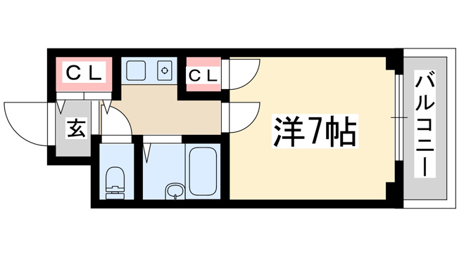 【間取り】 | シャルム橋本3
