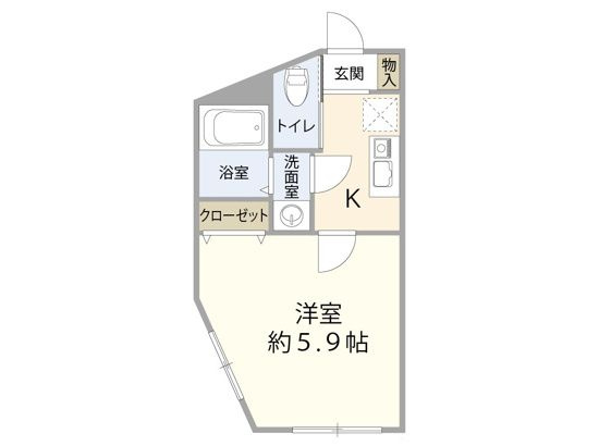 ソリッド堀切菖蒲園弐番館の間取り|間取りです。