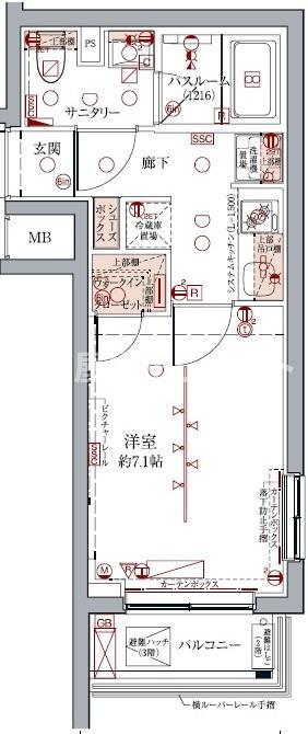 クレヴィスタ板橋志村【おとり物件なし】#学生・社会人にオススメ！初期費用分割払いOK！の間取り