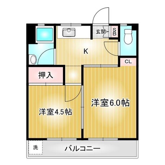 【間取り】 | 後藤石坂コーポ