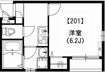 リブリ・雑司が谷【おとり物件なし】#学生・社会人にオススメ！初期費用分割払いOK！の間取り