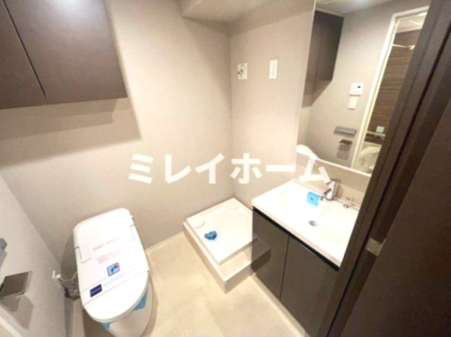 レジディア蒲田プレイスの独立洗面台