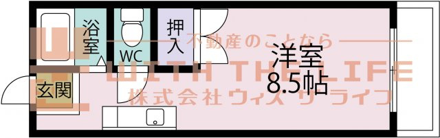 クラウンハイツ【キャッシュバック対象物件】の間取り