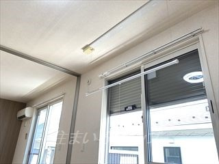 クレエルＫ　Ｃ棟の設備|便利な室内物干し・シャッター雨戸