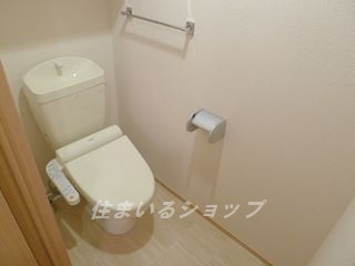クレエルＫ　Ｃ棟のトイレ|シャワートイレ