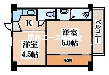 【間取り】 | ビレッジハウス加田