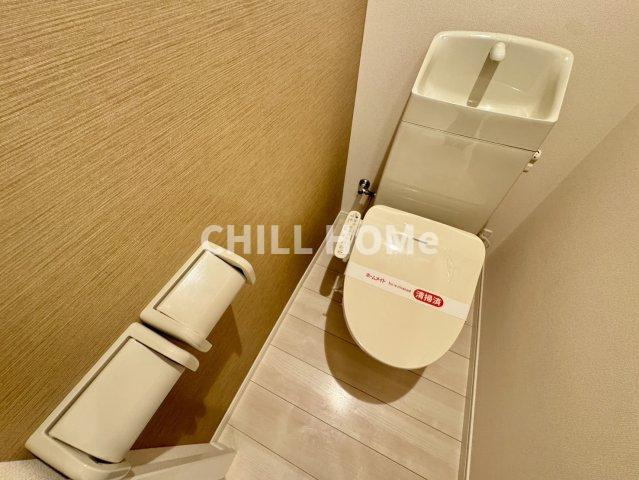 シャンブル　カエデのトイレ|当社、チルホームのHPもご覧ください(^^)/物件情報多数♪