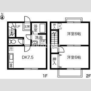 DUPLEX IZUMIの間取り