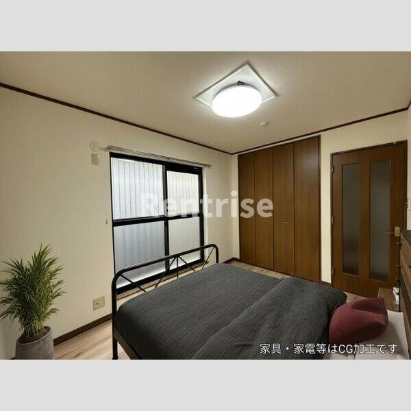 DUPLEX IZUMIの寝室