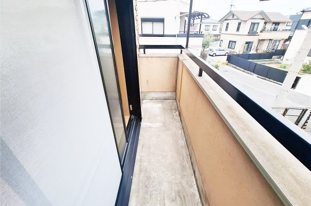 堺市美原区太井のバルコニー|2階バルコニー：東側