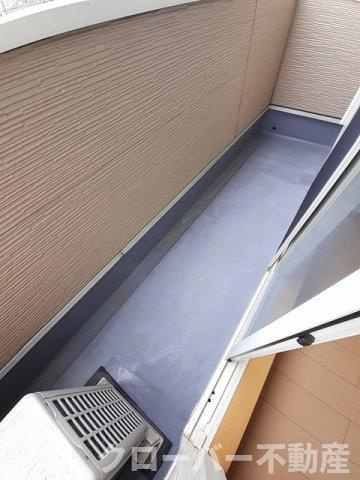 ウインターワルツＡのバルコニー