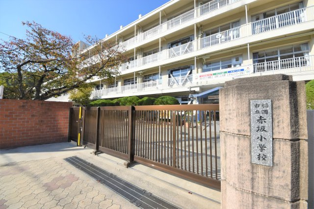 ゾンネンハイム大手門の周辺|赤坂小学校