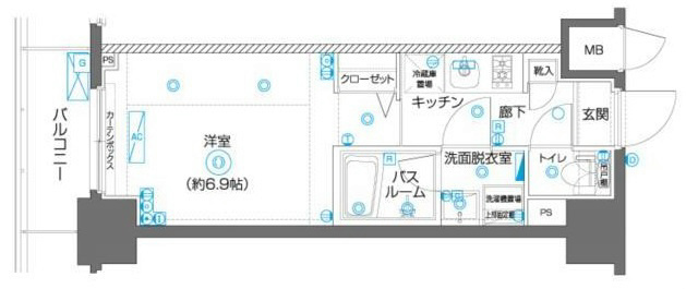 ZOOM横濱EASTの間取り