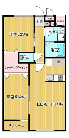 ヴァンクールの間取り
