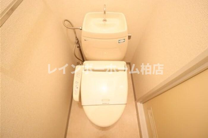 仲介手数料（賃料の1.10ヵ月）の50％OFF対象物件！のトイレ