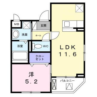 【間取り】 | ソレイユ八条春日