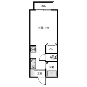 【間取り】 | パルティールN棟