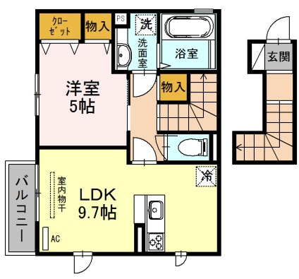 エルスールJの間取り