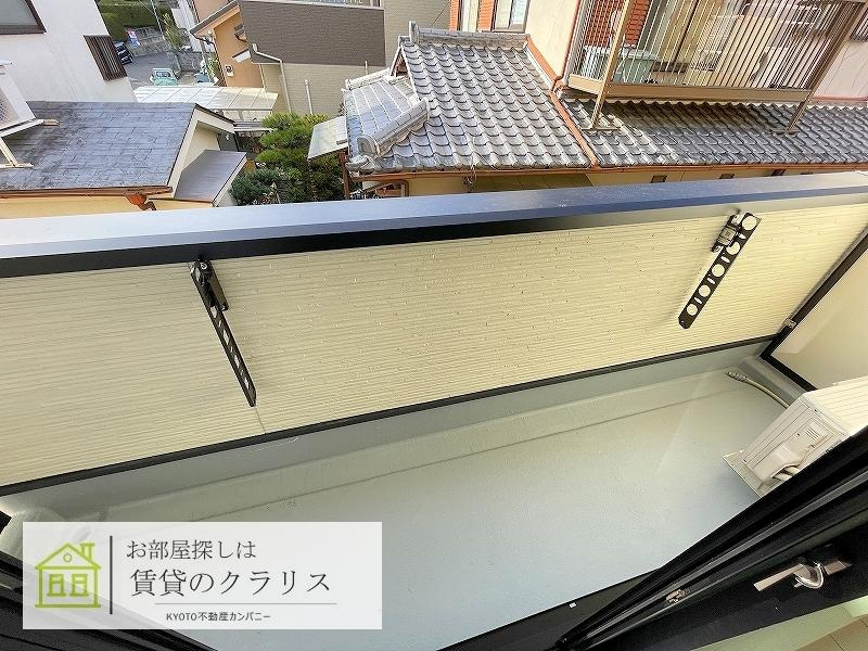 LIB(リブ)長岡天神のバルコニー