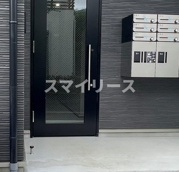 KEIAI RESIDENCE 南柏Ⅱのエントランス