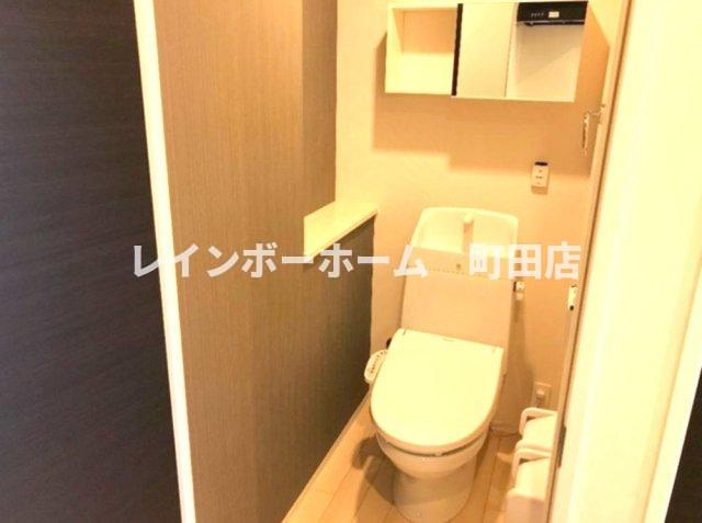 グランアイリス本厚木※初期費用分割後払いサービス利用可能物件のトイレ