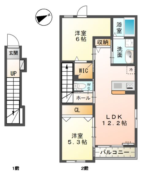 ラピュタパークの間取り