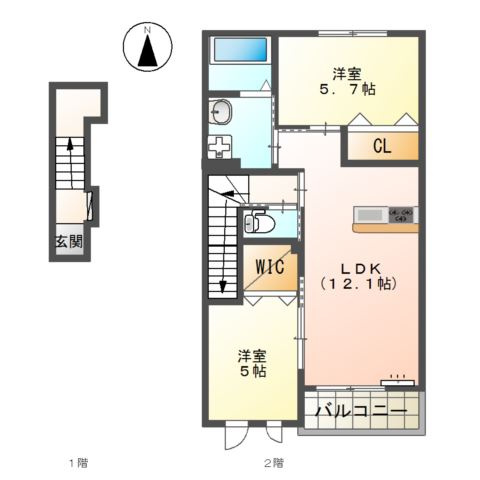 ＨＥＬＬＯ ＰＬＡＣＥの間取り
