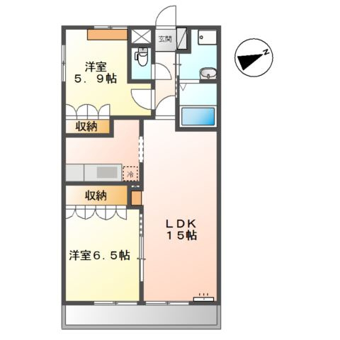 フォルティアの間取り
